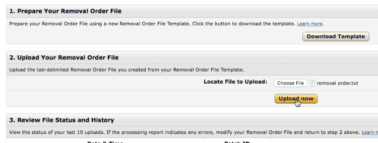 amazon inventory loader file template compatible with office for mac