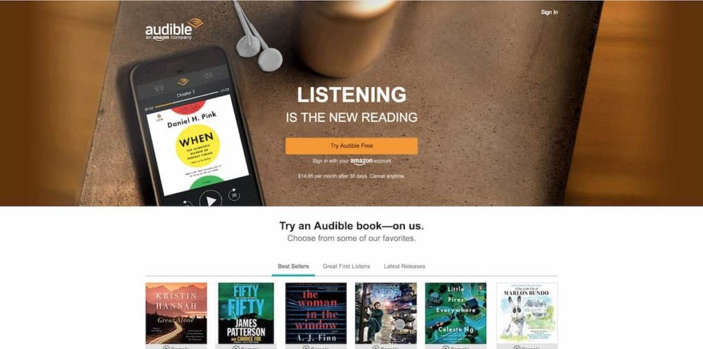 audible.com  1024x509 - Selling digital products on amazon