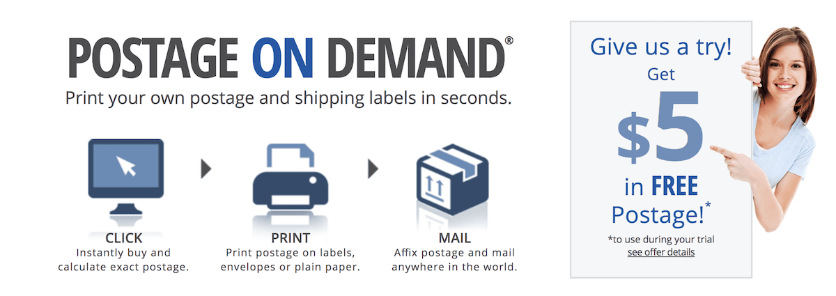 Stamps.com shipping process