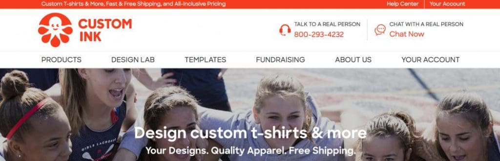 custom ink - 14 Best Print On Demand Sites in 2019: Sites Like Redbubble, Zazzle and CafePress