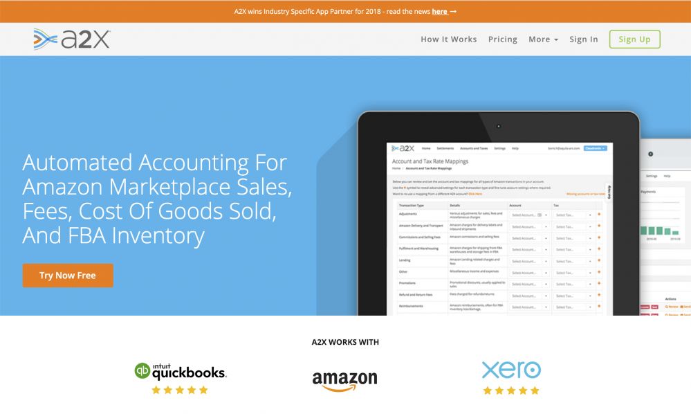 a2x for amazon fba and xero - Xero for Amazon FBA Sellers: Using Xero + Amazon, Automating with Integrations and More